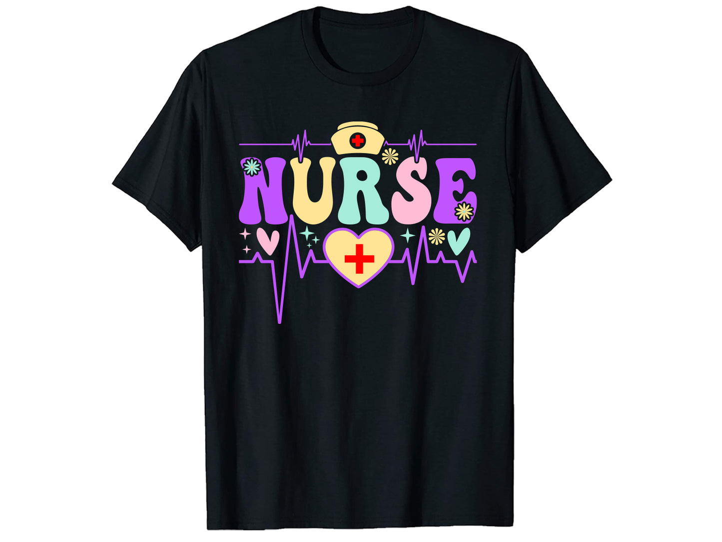 Nurse " Heart Beat " T-Shirt