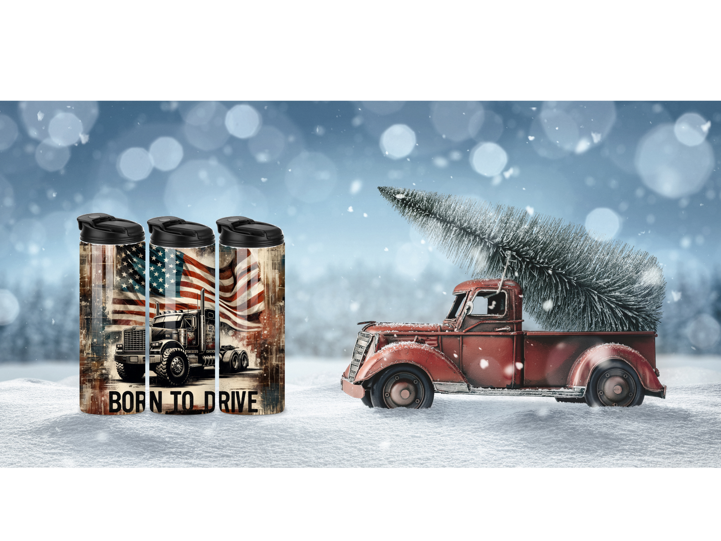Born to Drive Tumbler 20oz