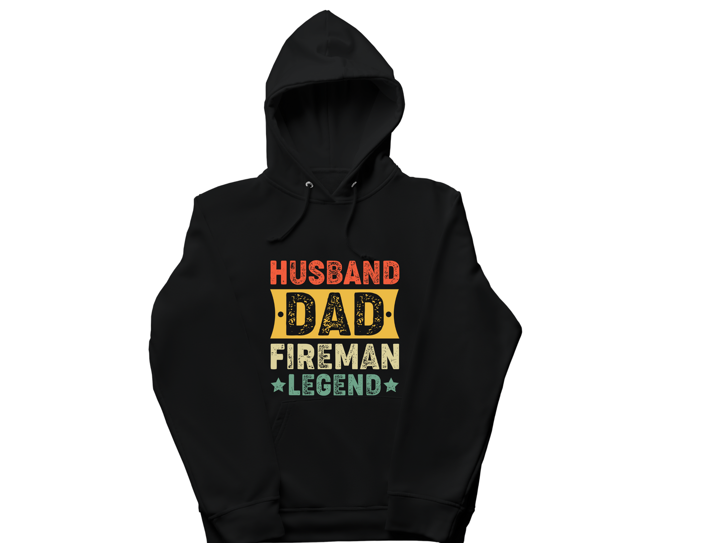 Husband and Dad Hoodie on Both Sizes