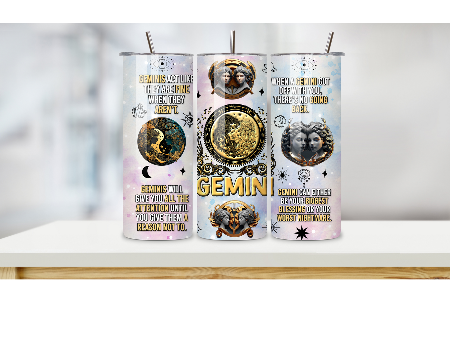 Zodiac 20 oz Tumbler.
