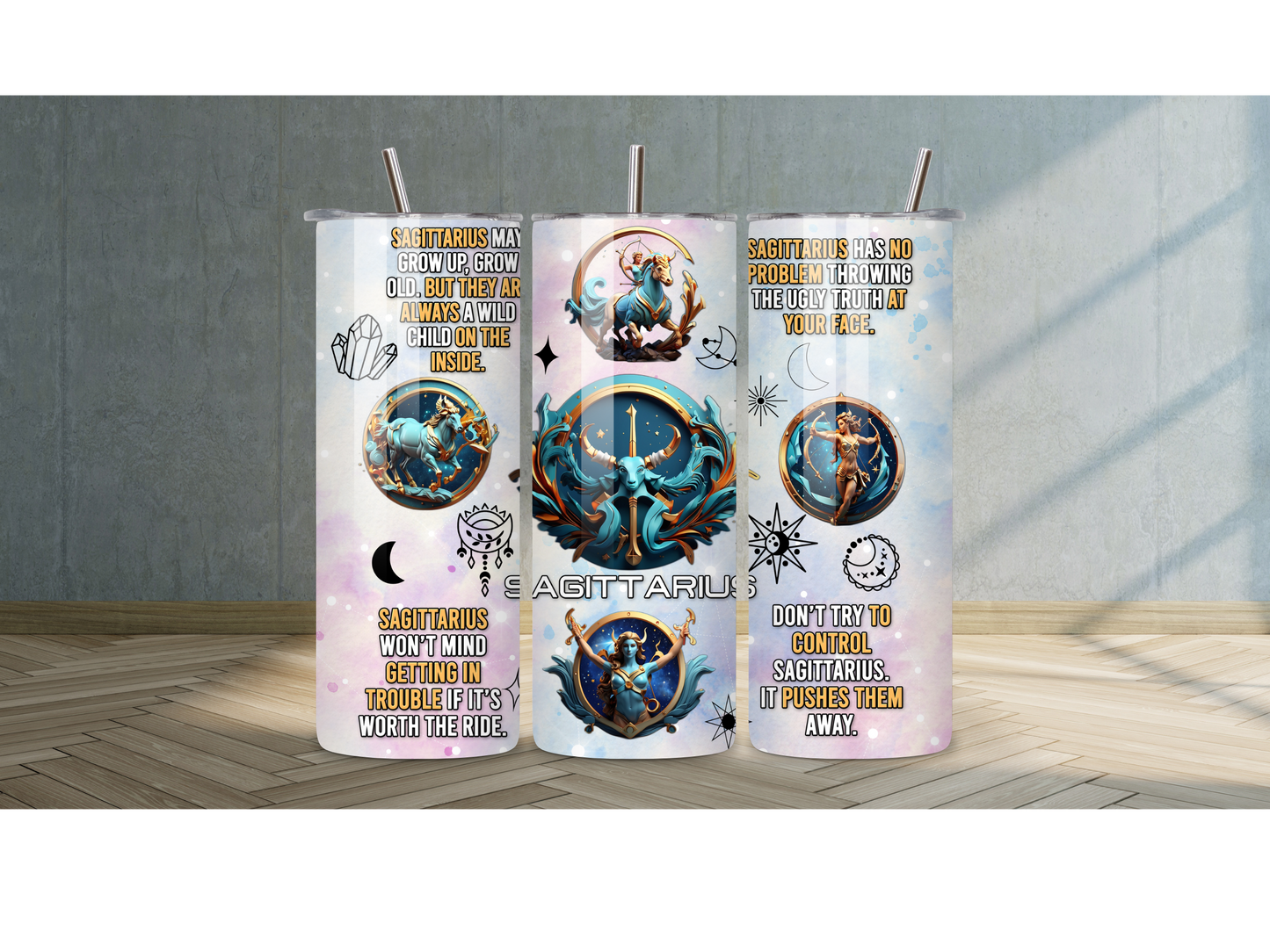 Zodiac 20 oz Tumbler.